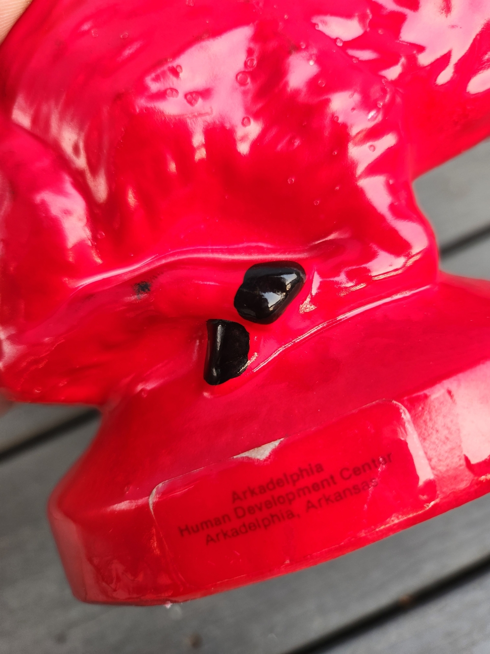 Arkansas Red Razorback Figurine - Picture 5 of 10